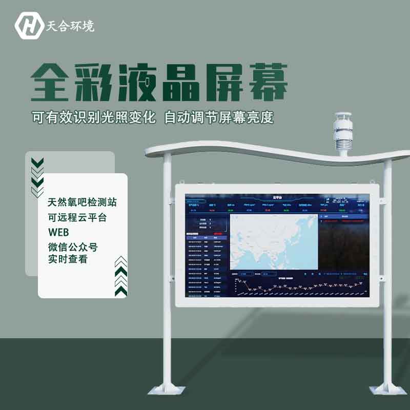 “空氣維生素”還可改善兒童智力？全彩屏負(fù)氧離子檢測站產(chǎn)品介紹~　